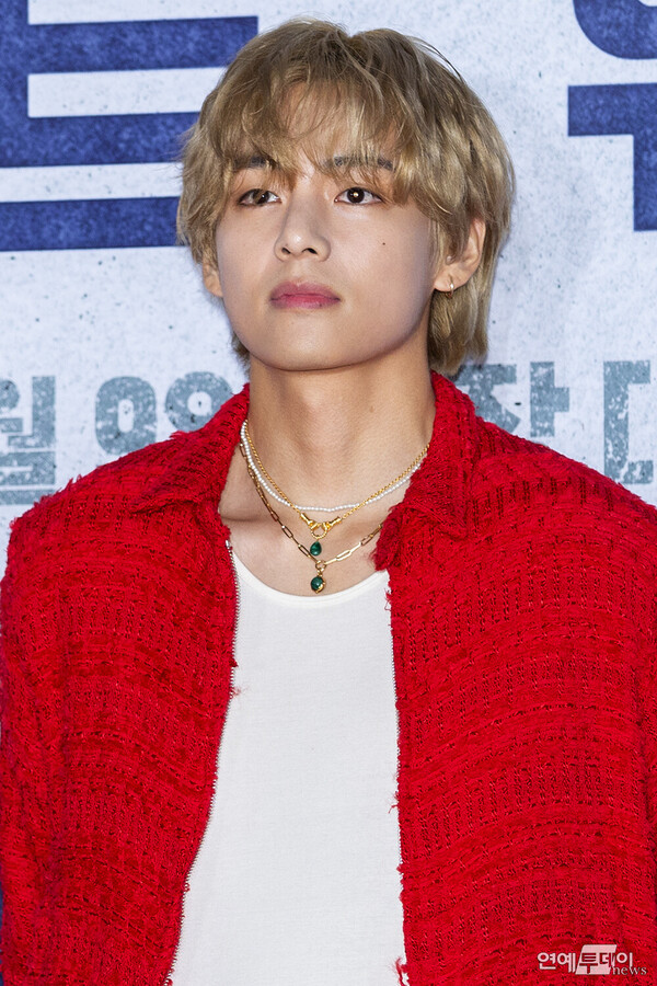 [Today포토] 방탄소년단 뷔, '조각상 비주얼'