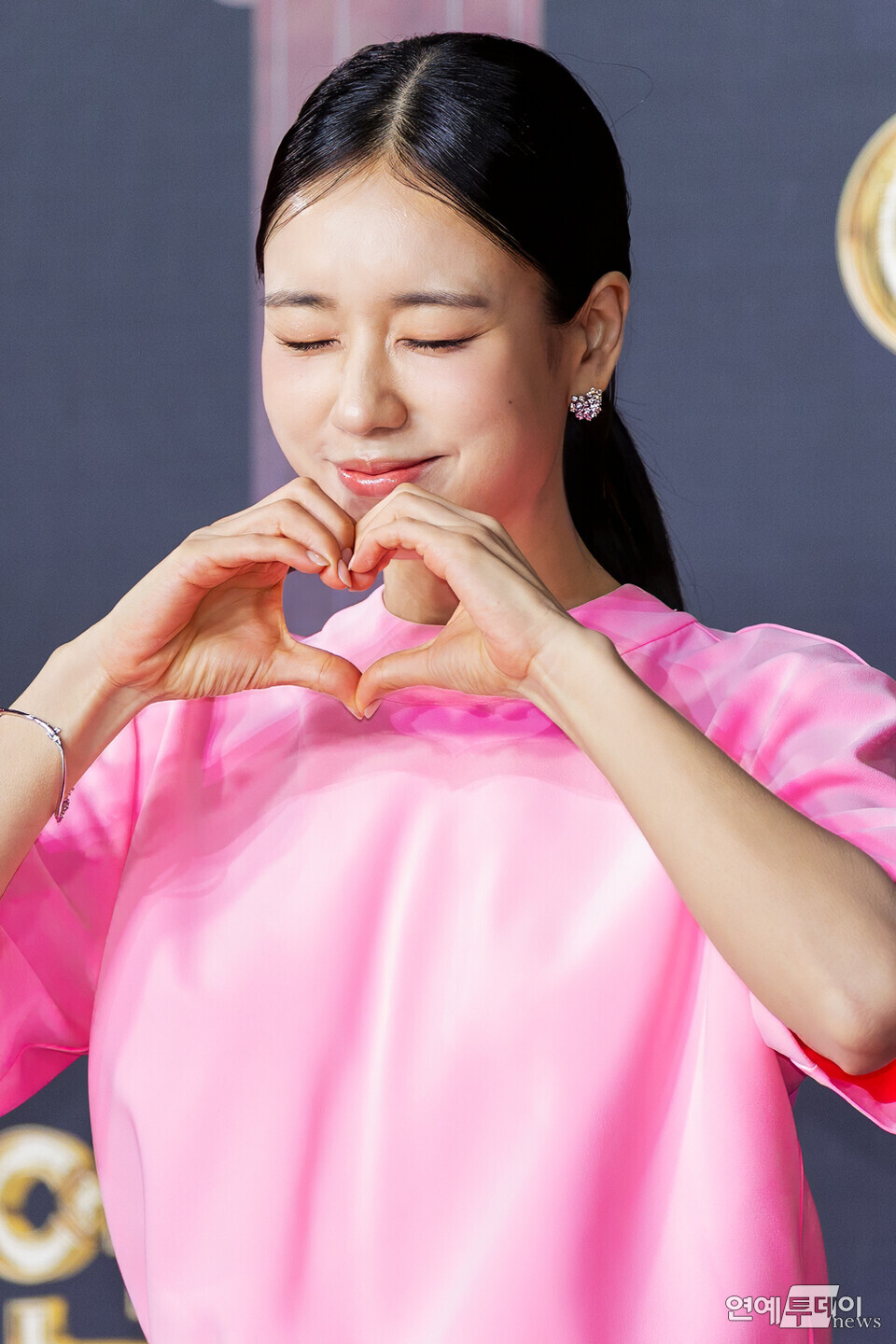 [today포토] 안은진, '사랑스러운 핑크 향기'